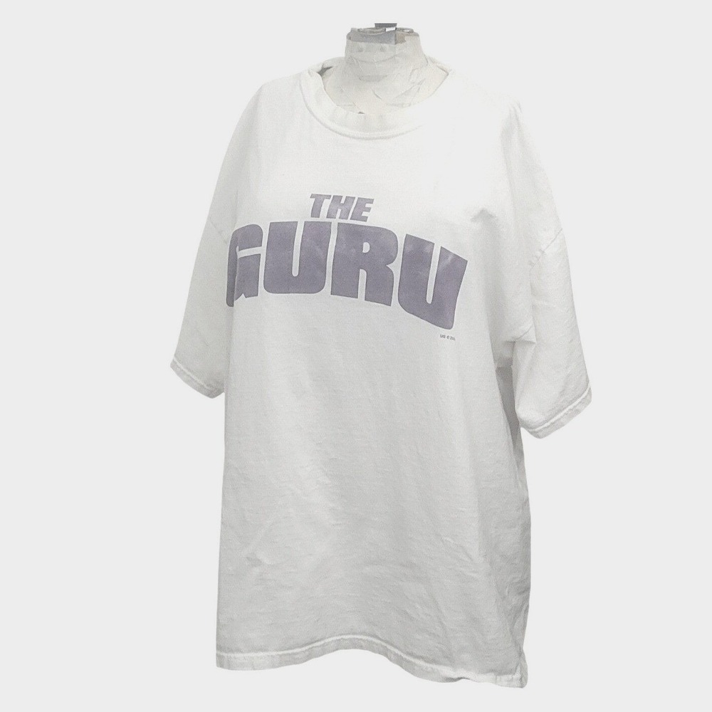 Vintage 2002 The Guru Movie Promo T-Shirt Large White Y2K Comedy‎ Heather Graham